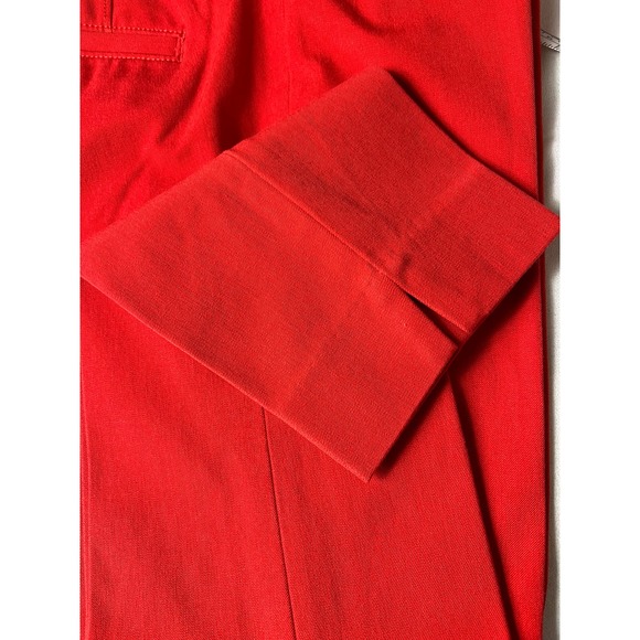 Banana Republic Sloan Fit Solid Orange Pant Skinny Fit Size 4 - Picture 13 of 14